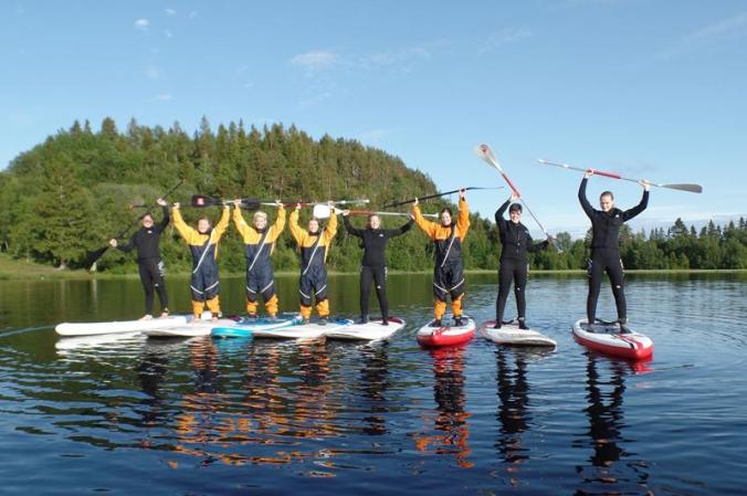 Standup paddeboarding